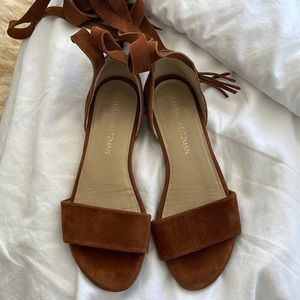 Stuart Weiztman lace up sandal